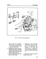 Предварительный просмотр 56 страницы Datsun 610 series Car Care Manual