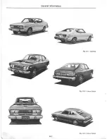 Предварительный просмотр 6 страницы Datsun 710 1975 Service Manual