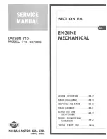 Предварительный просмотр 53 страницы Datsun 710 1975 Service Manual