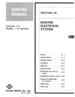 Предварительный просмотр 178 страницы Datsun 710 1975 Service Manual