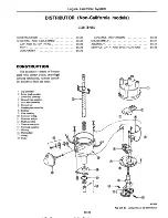 Предварительный просмотр 202 страницы Datsun 710 1975 Service Manual