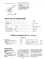 Предварительный просмотр 208 страницы Datsun 710 1975 Service Manual