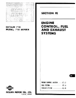 Предварительный просмотр 416 страницы Datsun 710 1975 Service Manual