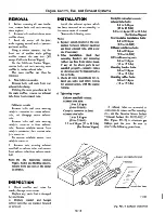 Предварительный просмотр 425 страницы Datsun 710 1975 Service Manual