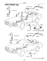 Предварительный просмотр 467 страницы Datsun 710 1975 Service Manual