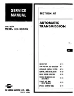 Предварительный просмотр 189 страницы Datsun Bluebird 180 B Service Manual