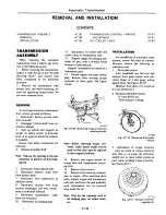 Предварительный просмотр 227 страницы Datsun Bluebird 180 B Service Manual