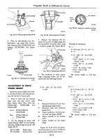 Предварительный просмотр 284 страницы Datsun Bluebird 180 B Service Manual