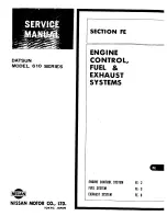 Предварительный просмотр 387 страницы Datsun Bluebird 180 B Service Manual