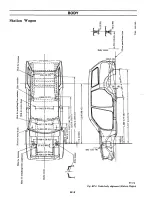 Предварительный просмотр 403 страницы Datsun Bluebird 180 B Service Manual