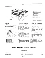 Предварительный просмотр 436 страницы Datsun Bluebird 180 B Service Manual