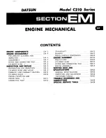 Preview for 32 page of Datsun C210 series Manual