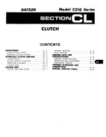 Preview for 158 page of Datsun C210 series Manual