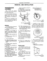 Preview for 224 page of Datsun C210 series Manual