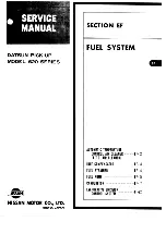 Preview for 90 page of Datsun Pick-Up 1974 Service Manual