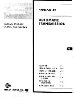 Preview for 196 page of Datsun Pick-Up 1974 Service Manual