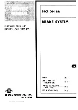 Preview for 312 page of Datsun Pick-Up 1974 Service Manual