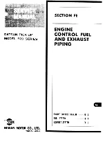 Preview for 350 page of Datsun Pick-Up 1974 Service Manual