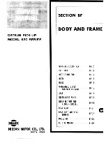 Preview for 360 page of Datsun Pick-Up 1974 Service Manual