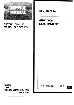 Preview for 426 page of Datsun Pick-Up 1974 Service Manual