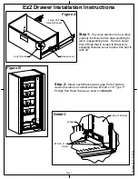 Предварительный просмотр 1 страницы Datum Storage Ez2 Drawer Installation Instructions