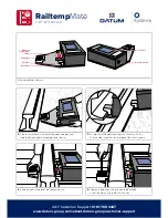 Предварительный просмотр 1 страницы Datum Systems RailtempMate Manual