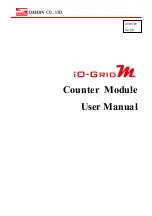 DAUDIN iO-GRID m User Manual preview