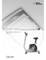 Preview for 1 page of Daum electronic ergo_bike medical8 Operating	 Instruction