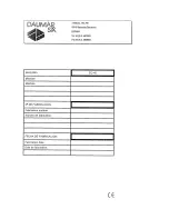 Preview for 2 page of Daumar EC-40 User Manual