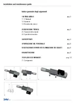 Предварительный просмотр 2 страницы DAV TECH DAV 150 Installation And Maintenance Manual