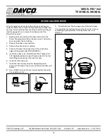 Предварительный просмотр 17 страницы Davco DIESEL PRO 243 Technical Manual