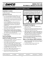 Preview for 7 page of Davco DIESEL PRO 245 Technical Manual