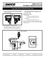 Preview for 8 page of Davco DIESEL PRO 245 Technical Manual