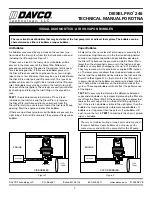 Preview for 9 page of Davco DIESEL PRO 245 Technical Manual