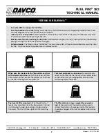 Preview for 4 page of Davco fuel pro 382 Technical Manual