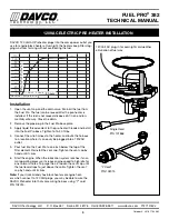 Preview for 11 page of Davco fuel pro 382 Technical Manual