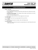 Preview for 13 page of Davco fuel pro 382 Technical Manual