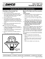 Preview for 18 page of Davco fuel pro 382 Technical Manual