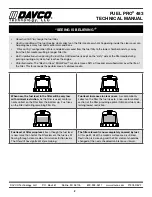 Preview for 3 page of Davco FUEL PRO 483 Technical Manual