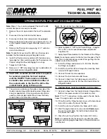 Preview for 8 page of Davco FUEL PRO 483 Technical Manual