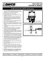 Preview for 11 page of Davco FUEL PRO 483 Technical Manual