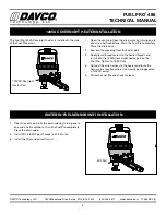 Preview for 8 page of Davco FUEL PRO 485 Technical Manual