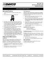 Preview for 6 page of Davco SHOP PRO FXP Technical Manual