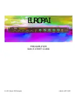 Preview for 1 page of Dave Hill Designs EUROPA I Quick Start Manual