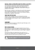 Preview for 3 page of Davey Water Products Monarch EcoPure Q2201MN Installation & Operating Instructions Manual