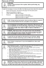 Предварительный просмотр 7 страницы Davey CrystalClear DCC2140 Installation And Operating Instructions Manual