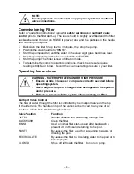 Preview for 4 page of Davey CrystalClear DCC2540 Installation And Operating Instructions Manual