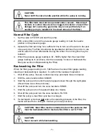 Preview for 5 page of Davey CrystalClear DCC2540 Installation And Operating Instructions Manual