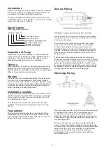 Preview for 3 page of Davey CS Series Installation & Operating Instructions Manual