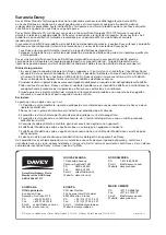 Preview for 48 page of Davey EcoMatic COMM1000 Installation And Operating Instructions Manual